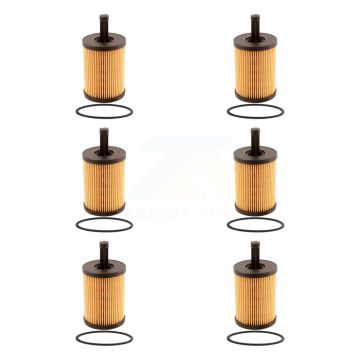 Engine Oil Filter (6 Pack) For Volkswagen Jetta Golf Passat Audi Beetle CC Eos A3 TT R32 K56-100293