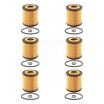 Engine Oil Filter (6 Pack) For Mazda 3 Ford Escape 6 5 Fusion Tribute CX-7 Mercury Milan K56-100300