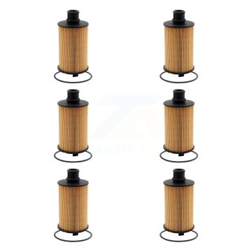 Engine Oil Filter (6 Pack) For Land Rover Jaguar Range Sport F-Pace Velar Defender 110 XF K56-100304