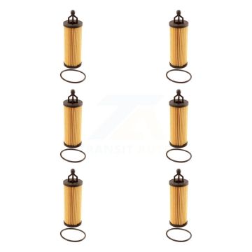 Engine Oil Filter (6 Pack) For Ram Dodge Jeep 1500 Grand Caravan Classic Wrangler Journey K56-100313