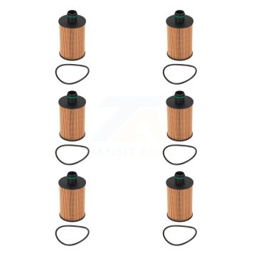 Engine Oil Filter (6 Pack) For Ram 1500 Jeep Grand Cherokee Classic 3.0L K56-100314