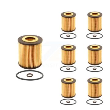 Engine Oil Filter (7 Pack) For Mazda 3 Ford Escape 6 5 Fusion Tribute CX-7 Mercury Milan K56-100340