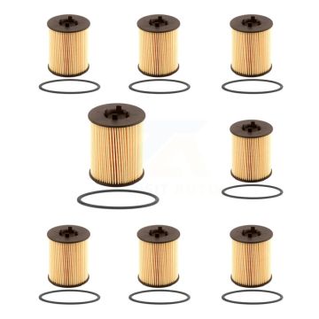 Engine Oil Filter (8 Pack) For Saturn Vue L300 Cadillac Catera LS2 LW300 LW2 K56-100358