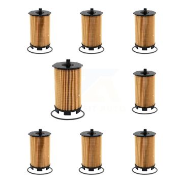 Engine Oil Filter (8 Pack) For Audi Q7 S5 A6 Quattro R8 Volkswagen Touareg RS5 A8 RS4 S6 K56-100360