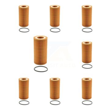 Engine Oil Filter (8 Pack) For Volvo S60 S40 C30 XC60 V50 C70 V60 Cross Country XC70 K56-100362