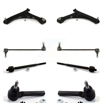 Front Suspension Arm Ball Joint Tie Rod End Link Kit (8Pc) For Dodge Grand Caravan Town & K72-100126