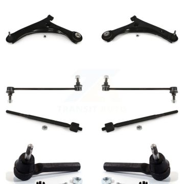Front Suspension Arm Ball Joint Tie Rod End Link Kit (8Pc) For Dodge Grand Caravan Town & K72-100127