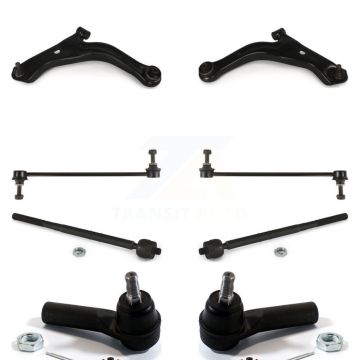 Front Suspension Arm Ball Joint Tie Rod End Link Kit (8Pc) For Ford Escape Mazda Tribute K72-100130