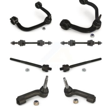 Front Suspension Control Arm And Ball Joint Tie Rod End Bar Link Kit (8Pc) For Ford F-150 K72-100145