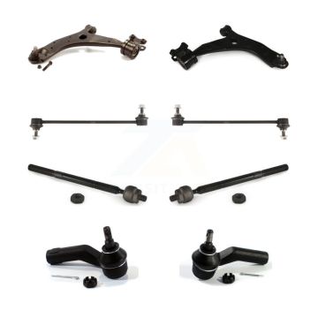 Front Suspension Control Arm & Ball Joint Tie Rod End Link Kit (8Pc) For Mazda 3 5 Sport K72-100149