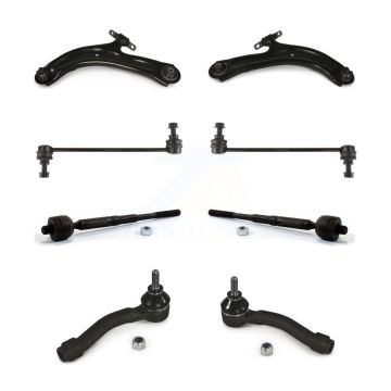 Front Suspension Arm & Ball Joint Tie Rod End Link Kit (8Pc) For 2007-2012 Nissan Sentra K72-100153