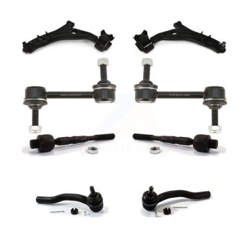 Front Suspension Arm And Ball Joint Tie Rod End Link Kit (8Pc) For Ford Edge Lincoln MKX K72-100154