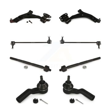 Front Suspension Control Arm Ball Joint Tie Rod End Link Kit (8Pc) For 13-19 Ford Escape K72-100583