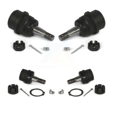 Front Lower & Upper Ball Joints Kit For Jeep Wrangler Grand Cherokee JK Comanche Wagoneer K72-100701