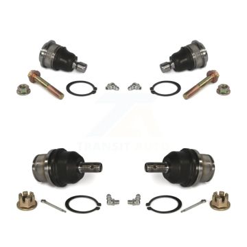 Front Lower & Upper Ball Joints Kit For Chevrolet GMC Envoy Trailblazer XL EXT SSR Buick K72-100717