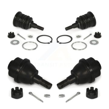 Front Lower & Upper Ball Joint Kit For Chevrolet GMC Sierra 2500 HD Silverado 3500 Hummer K72-100720