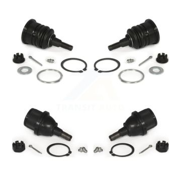 Front Lower & Upper Ball Joints Kit For GMC Chevrolet Savana 2500 Express 3500 4500 K72-100721