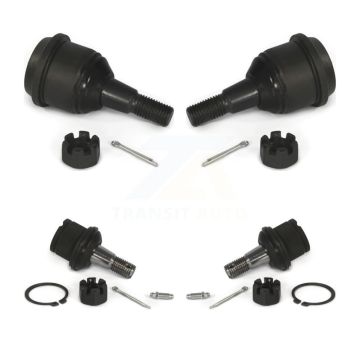 Front Lower & Upper Suspension Ball Joints Kit For Dodge Ram 3500 2500 K72-100725