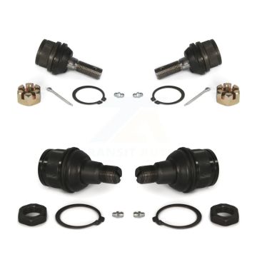 Front Lower & Upper Ball Joints Kit For Ford F-350 Super Duty F-250 Dodge Ram 2500 3500 K72-100728