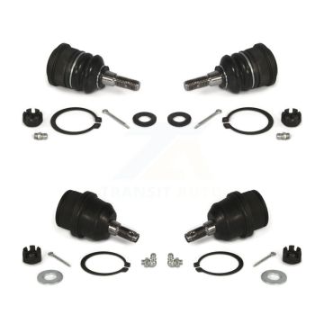 Front Lower & Upper Suspension Ball Joints Kit For Jeep Grand Cherokee Commander K72-100731