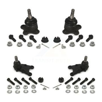 Front Lower & Upper Ball Joints Kit For Chevrolet Colorado GMC Canyon Isuzu i-350 i-370 K72-100735
