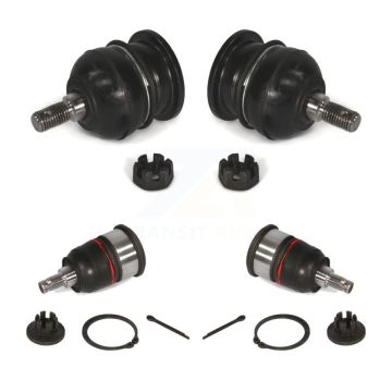Front Lower & Upper Suspension Ball Joints Kit For 2004-2008 Acura TL K72-101073