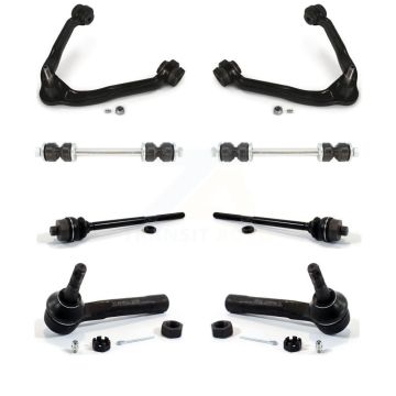 Front Suspension Control Arm Ball Joint Tie Rod End Link Kit For Chevrolet GMC Silverado K72-101126