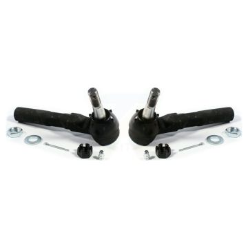 Front Outer Tie Rod End Pair For Chevrolet Silverado 1500 GMC Sierra Pontiac Montana Am K72-101334