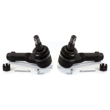 Front Outer Steering Tie Rod End Pair For Ford F-150 Lincoln Mark LT K72-101336