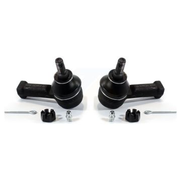 Front Outer Steering Tie Rod End Pair For Ford Focus K72-101337