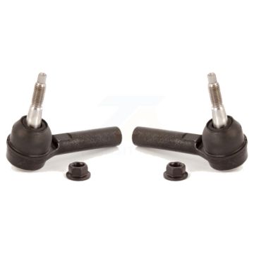 Front Outer Tie Rod End Pair For Chevrolet Equinox GMC Terrain Cadillac SRX Buick Saab K72-101347