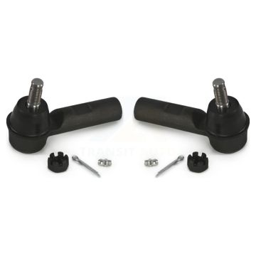 Front Outer Steering Tie Rod End Pair For Toyota Corolla Matrix Pontiac Vibe iM K72-101367