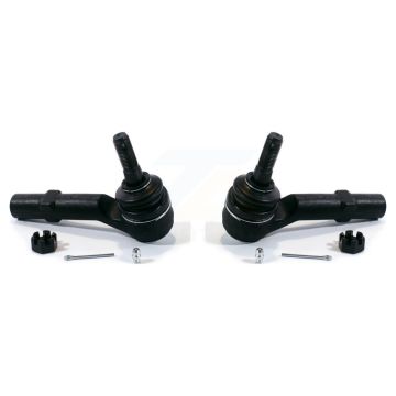 Front Outer Tie Rod End Pair For GMC Acadia Buick Enclave Chevrolet Traverse Saturn K72-101372
