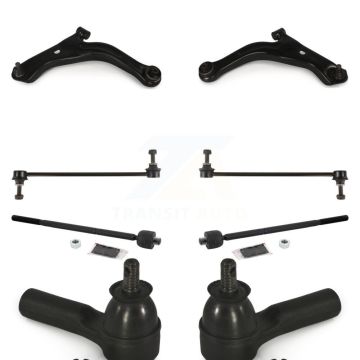 Front Suspension Control Arm Ball Joint Tie Rod End Link Kit (8Pc) For Ford Escape Mazda K72-101525