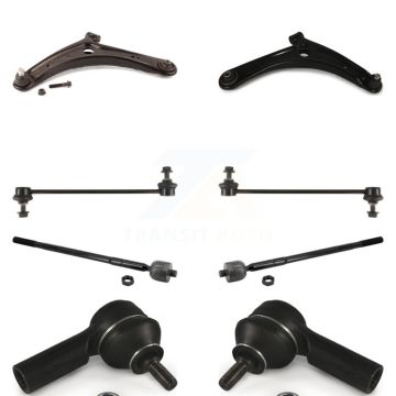 Front Suspension Control Arm Ball Joint Tie Rod End Link Kit (8Pc) For Mitsubishi Lancer K72-101527