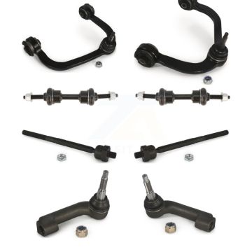 Front Suspension Control Arm Ball Joint Tie Rod End Link Kit (8Pc) For Ford F-150 Lincoln K72-101531