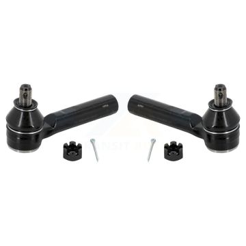 Front Outer Steering Tie Rod End Pair For Toyota Tacoma 4Runner Lexus GX460 FJ Cruiser K72-101606