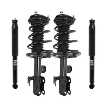 Front Rear Complete Shocks Strut Coil Spring Assemblies Kit For 2012-2017 Toyota Prius V K78M-100241