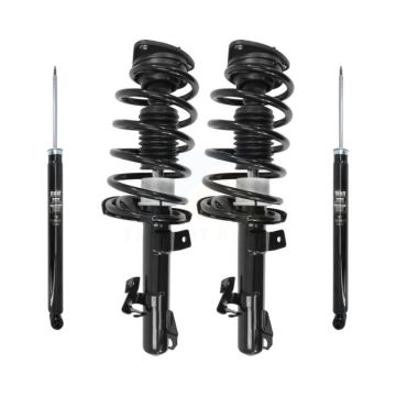 Front Rear Complete Shocks Strut Coil Spring Mount Assemblies Kit For 2012-2015 Mazda 5 K78M-100252