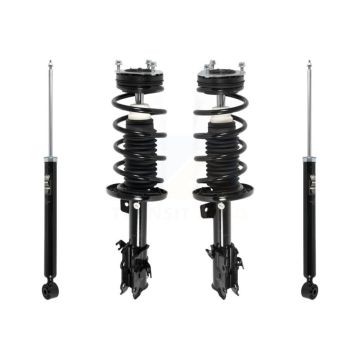 Front Rear Complete Shocks Strut And Coil Spring Mount Assemblies Kit For Ford Fiesta K78M-100299