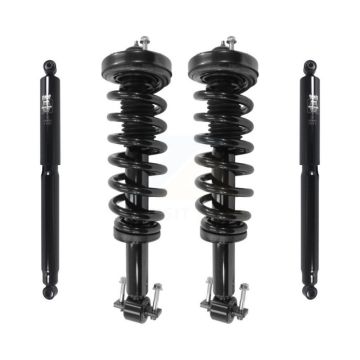 Front Rear Complete Shock Strut Coil Spring Kit For Ford F-150 Excludes Wheel Drive K78M-100305