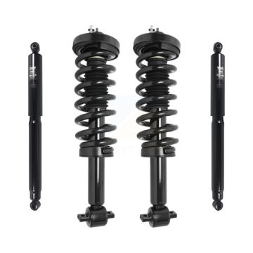 Front Rear Strut Spring Kit For Ford F-150 Excludes Wheel Drive; Fits All Cab Types K78M-100306