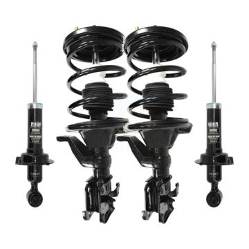Front Rear Complete Shocks Strut And Coil Spring Assemblies Kit For Honda Civic Acura EL K78M-100322