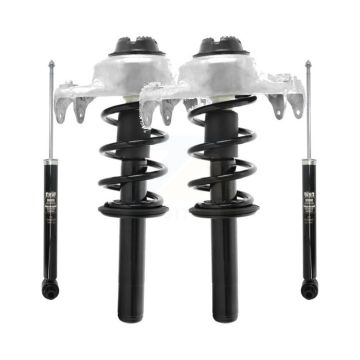 Front Rear Complete Shocks Strut & Coil Spring Kit For 2009 Audi A4 Quattro Convertible K78M-100327