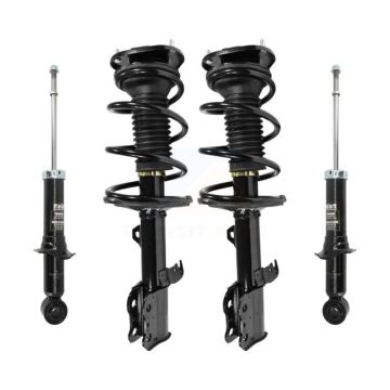 Front Rear Complete Shocks Strut Coil Spring Assemblies Kit For 2003-2008 Toyota Corolla K78M-100337