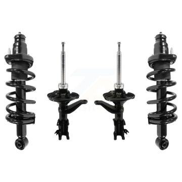 Front Rear Complete Shocks Strut And Coil Spring Mount Assemblies Kit For Honda CR-V K78M-100383