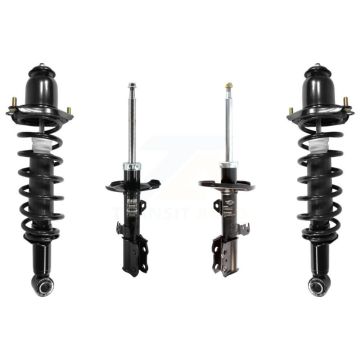 Front Rear Complete Shocks Strut Coil Spring Assemblies Kit For 2003-2008 Toyota Corolla K78M-100397
