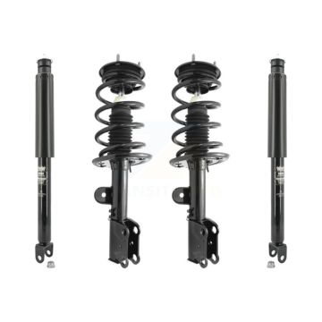 Front Rear Complete Shocks Strut & Coil Spring Assemblies Kit For Ford Flex Lincoln MKT K78M-100432
