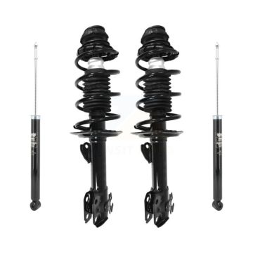 Front Rear Complete Shocks Strut & Coil Spring Assemblies Kit For 2015-2018 Toyota Yaris K78M-100450