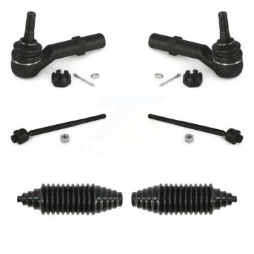 Front Tie Rod End Boots Kit For Chevrolet GMC Sierra 1500 Silverado Avalanche Cadillac XL K7B-100028
